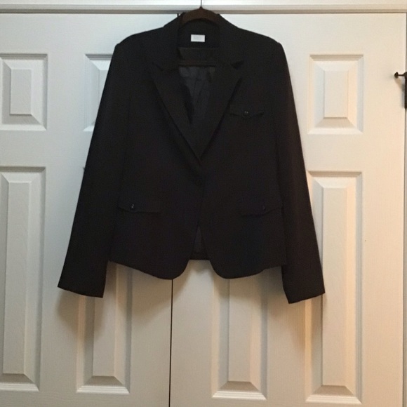 Chocolate brown pin striped Jacket New never worn - Picture 2 of 10